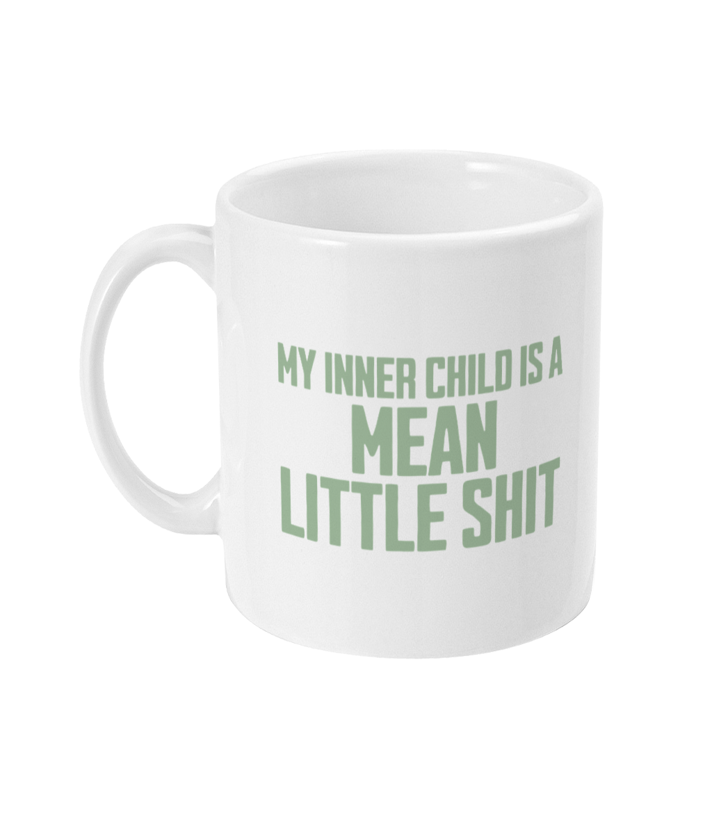 My Inner Child Is... Pistachio on White - Ceramic Mug