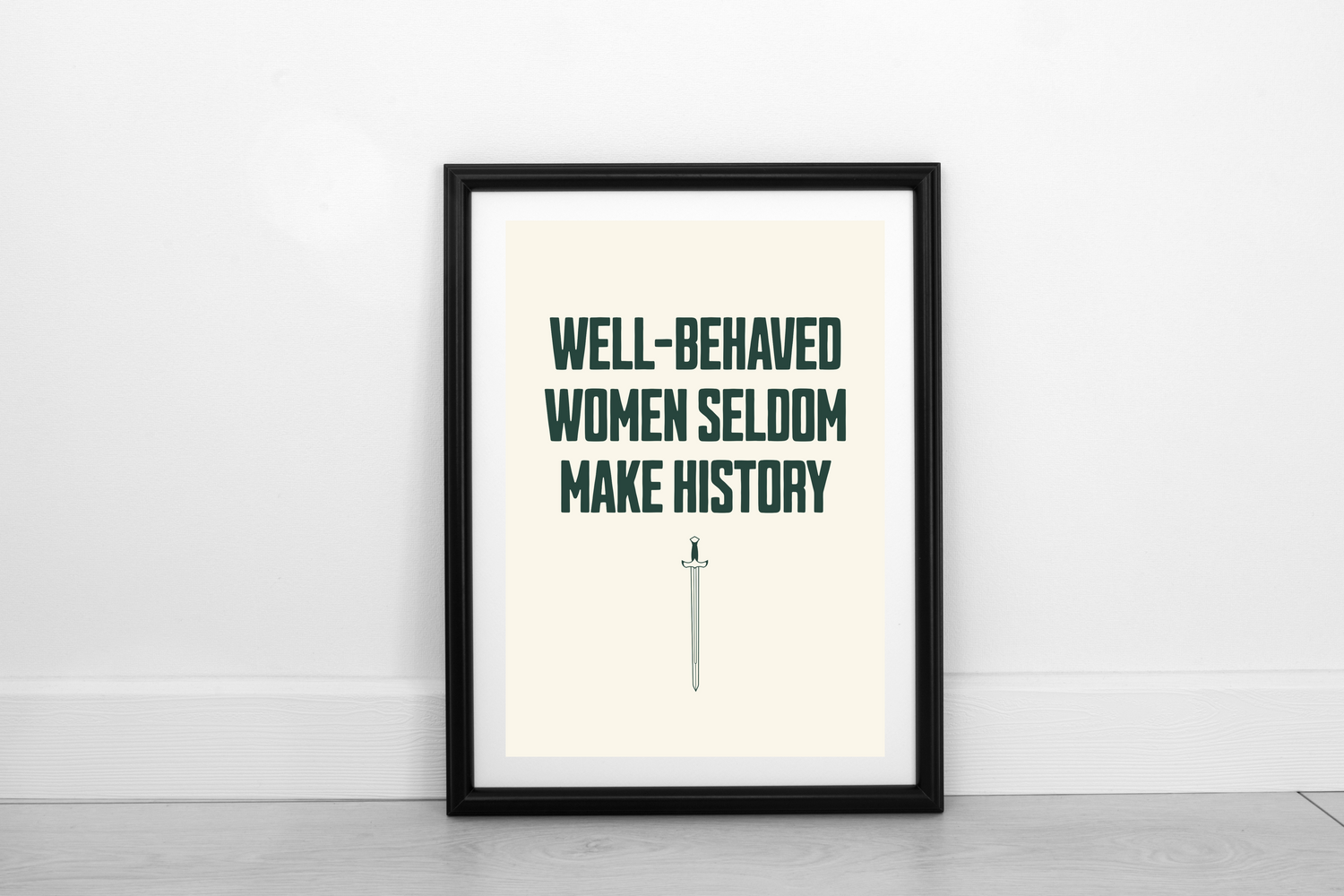 Well Behaved Women...